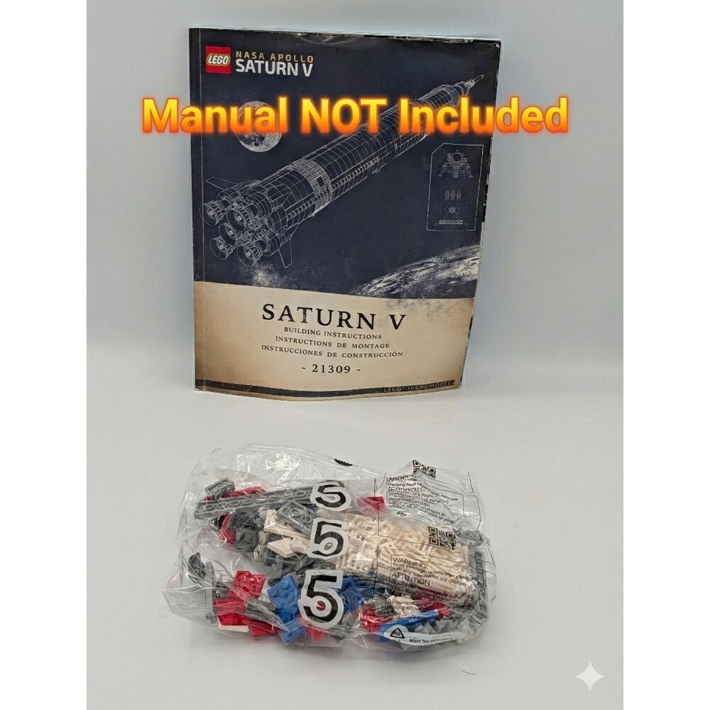 LEGO 21309 92176 NASA Apollo Saturn V Bag 5 Sealed S-IC Stage Replacement